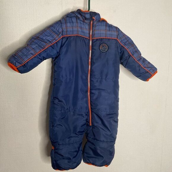 BABY XTREME Snow suit Baby Xtreme 12 months‎ One Piece Fleece Lined Excellent - Picture 2 of 6